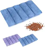 SuzziPad Heating pad Microwavable, Reusable Heat Pads for Pain Relief, Moist Heating Pads for Cramps, Muscle Ache, Joints, Back Pain, Neck, Shoulder, Warmer Heat Pack (Blue)