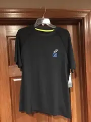 Asics Mens SS Performance Running Fitness Short Sleeve Top Grey NWT Mens Sz M