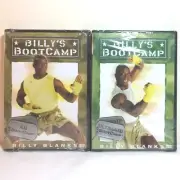 BILLY BLANKS - Billy's Bootcamp Collection (2005) DVD Lot - Exercise Fitness NEW
