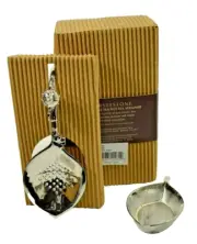 ThirstyStone Decorative TeaPot Tea Leaf or Bag Strainer Zinc Alloy New in Box