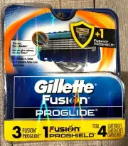 Gillette Fusion PROGLIDE 3 PROGLIDE 1 PROSHIELD 4 Cartridge’s 100% Authentic