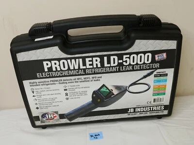 JB LD-5000 Prowler Electrochemical Refrigerant Leak Detector w/ Case
