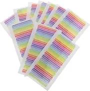 Beavorty Secure Hair Extension Tape Strips 10pcs Double-sided for Occasions Water-resistant Natural Appearance