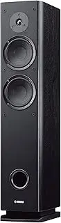 Yamaha NS-F160 Floorstanding Speaker with 2-way Bass-Reflex System, Black (Each)