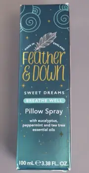 Feather & Down Breathe Well Pillow Spray 100ml (broke lid)