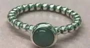 PANDORA | GREY MOONSTONE BUBBLE RING ✪NEW✪ 190157MSG RETIRED RARE 925 ALE GRAY