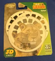 SEALED National Wildlife Federation Animals Safari view-master 3 Reels Learn NEW