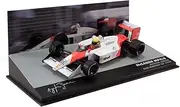 OPO 10 - Altaya 1:43 - Formula 1 - McLaren MP4 / 4 # 12 Ayrton Senna Winner San Marino GP F1 1988 (689)