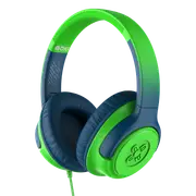 Moki Mixi Type - C Connect Wired Volume Limited Headphones - Green & Blue
