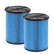Vacuum Filters WS22200F2 Fine Dust Wet/Dry Vacuum Filters (2-Pack - Shop Vacu...