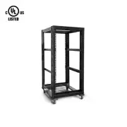 RAISING ELECTRONICS 15 22 24 36 42U 4 Post Open Frame 19inch Server/Audio Rack