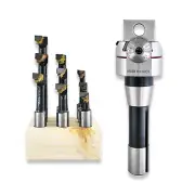 R8 BORING HEAD METRIC WITH TOOLS (SILVER 42mm DIA) FOR BRIDGEPORT RDGTOOLS