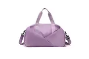 Elosung Purple Stylish Gym Travel Bag With Shoe Compartment Lightweight And Durable Design Gym Bags