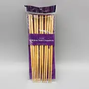 Totally Bamboo Twist Chopsticks - Set of 5 Pairs - Reusable Organic Eco-Friendly