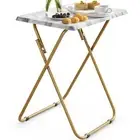 HUANUO Folding TV Tray Table -Stable Tray Table with No Assembly Required TV ...