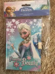 Disney Frozen ELSA Large Diary with Lock and 2 Keys~NEW