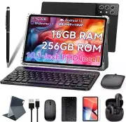 2025 Tablet 16GB RAM 256GB 10.1-inch Gaming tablet Android 14 octa-core Dual SIM