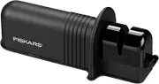 Fiskars 04570000900 Axe and Knife Sharpener, Black, 78616984J, 1