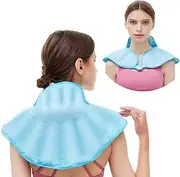 Neck Shoulder Ice Pack, Reusable Hot Cold Compress Wrap for Back Pain Relief, Injuries Swelling, Bruises, and Sprains