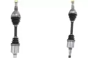 Front PAIR TrakMotive CV Axle Shaft for 1992 Oldsmobile Toronado (36376)