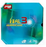 DHS NEO Hurricane 3 Table Tennis Rubber Sheet Ping Pong Rubber,2.2mm