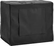 Dog Crate Cover, Adjustable Crate Cover for Dogs, Privacy Dog Crate Cover, Breathable Dog Crate Cover, Waterproof Dog Crate Cover, Soft Dog Crate Cover, Dog Crate Cover with Mesh,
