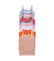 [Stella McCartney Kids] Stella McCartney Kids Set of 7 printed cotton vests Y 12 multicoloured