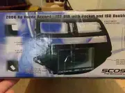 Scosche HA1707DCDGB Single/Double DIN Install Dash Kit for 2008-Up Honda Accord/