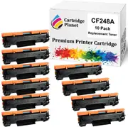 10 Pack Compatible Toner Cartridge Replacement for HP CF248A 48A (1,000 Pages) for HP Laserjet Pro M15 M15a M15w MFP M28 MFP M28A MFP M28W