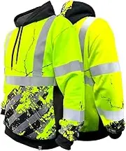 SafetyShirtz SS360 American Grit Hoodie ANSI Class 3