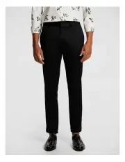 [yd.] Get Smart Slim Chino in Black