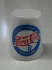 Up4Bid Pepsi Cola Round Nickel Drink Collectible Porcelain Thimble