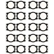Theater Solutions RK6C In Ceiling Rough In Kit for 6.5" Speakers 10 Pair Pack