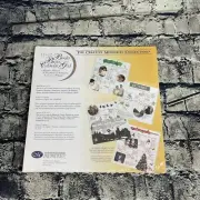 1999 Creative Memories 12x12” Border Basic Calendar Grid Refill Pages