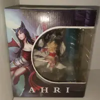 在飛比找蝦皮購物優惠-英雄聯盟 Q版 阿璃 AHRI 公仔 黏土人 手辦 擺件