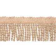 5 Yards Curtain Fringes Trim, 2.5 Inch Curtain Sewing Fabric Trim, Gold
