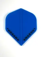 New Standard Darts Flights 3 Set of 3 CLEAR BLUE Ruthless Amazon Steel or Soft