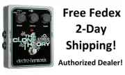 New Electro-Harmonix EHX The Clone Theory Stereo Analog Chorus Vibrato Pedal!