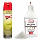 DIY WASP CONTROL KIT - Permethrin Dust Powder 500g + Wasp Jet Pro Aerosol 400g