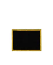 logo-jacquard cotton bathmat (58cm x 80cm) One size Black