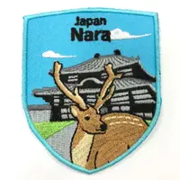 在飛比找蝦皮商城優惠-【A-ONE】日本 奈良 地標電繡布章 貼布 布標 燙貼 徽