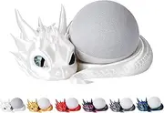 Dragon Stand for Echo Dot 4th/5th Gen, Printed Dragon Speaker Holder Base, Wireless Smart Speaker Devices Support Base, Lying Dragon Holder, Creative Dragon Statue Exquisite Desktop Decoration