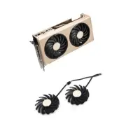 For MSI RX5700 5700XT EVOK 8G Graphics Card Cooling Fan PLD09210S12HH