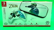Nintendo Switch Zelda PowerA Enhanced WIRED Controller And Slim Case Read Desc
