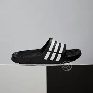 【adidas 愛迪達】Duramo Slide 男鞋 女鞋 白藍色 藍色 黑色 拖鞋 U43664/G15892/G15890