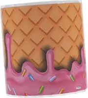 Homoyoyo 1Roll Ice Cream Blackboard Border Stickers Wide Bulletin Board Trim Decor for Classrooms Lockers and Theme Parties