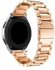 NPKNGZTATW 22mm Stainless Steel Watch Band Compatible With Samsung Galaxy 46mm Strap Stainless Steel Metal Strap Compatible With Galaxy Watch Bands 42mm 20mm Strap Watch strap