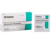 Safetec 62022 TOWELETTE, AMMONIA INHALANT (10/BX)
