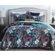100% Cotton Lightly Quilted Coverlet Set Tahitian Queen 230 x 250 cm