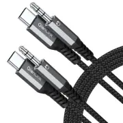 USB C to 3.5mm Audio Aux Jack Cable (3.3ft 2-Pack), Type C to 3.5mm Headphone...